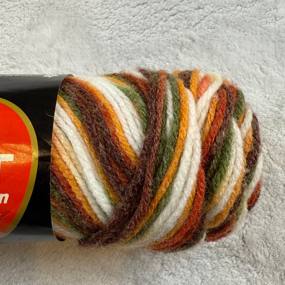 Red Heart 4 Ply Hand Knitting Yarn Mardi Gras Color E.267 Acrylic Fiber - Picture 2 of 5
